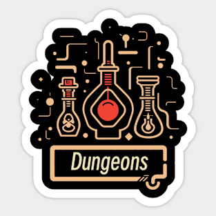 Dungeon potion Sticker